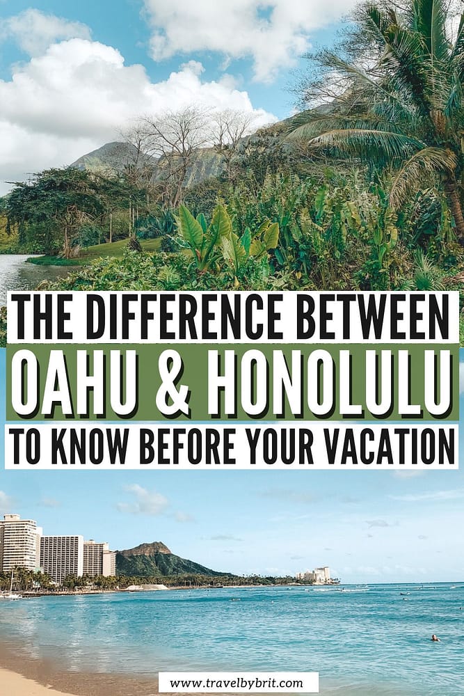 Is Oahu In Honolulu Travel By Brit