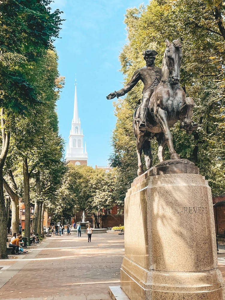Tips for Walking the Freedom Trail in Boston - Travel by Brit - Old North Church