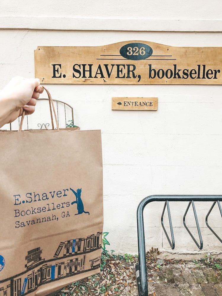 E. Shaver Booksellers - Best Things to Do in Savannah - Travel by Brit