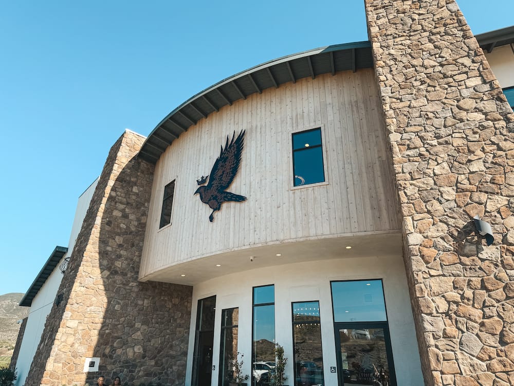 The exterior of Altisma Winery in Temcula