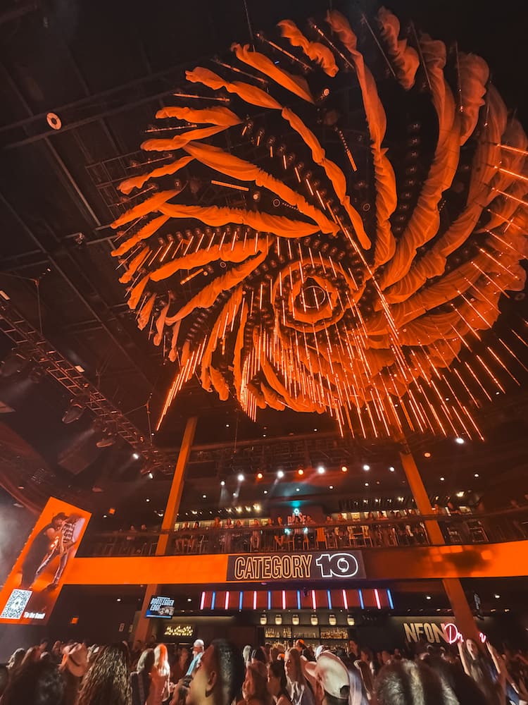 The inside of Category 10, one of the best bars in Nashville