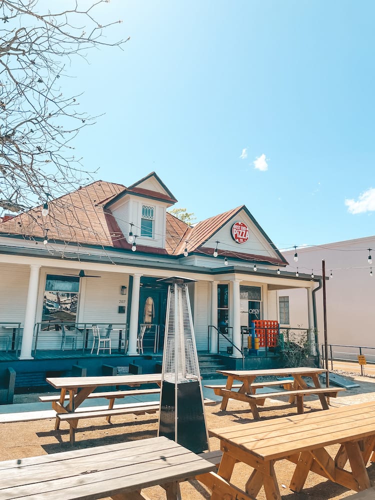 West End Pizza Co. in Downtown Fredericksburg