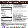 Dark Chocolate Crunch Back label
