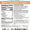 Sinful Cinnamon Crunch Back Label