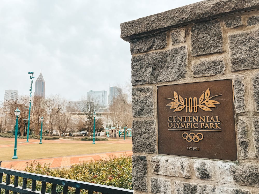 Weekend in Atlanta - Centennial Olympic Park - Travel by Brit