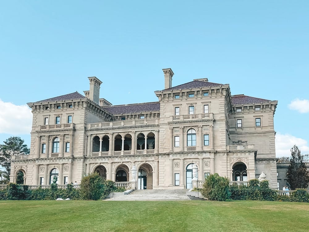 A stunning mansion, The Breakers, in Newport, RI - one of the best places to visit in the USA in 2023