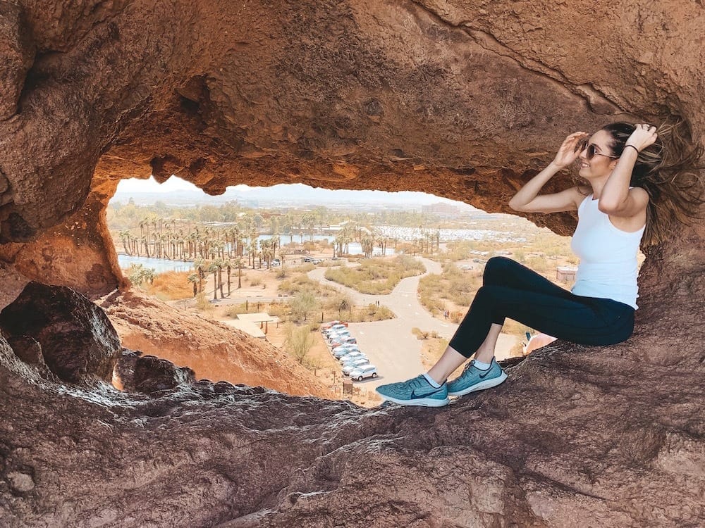 The Best Hikes in Phoenix - Hole-In-The-Rock - Papago Park