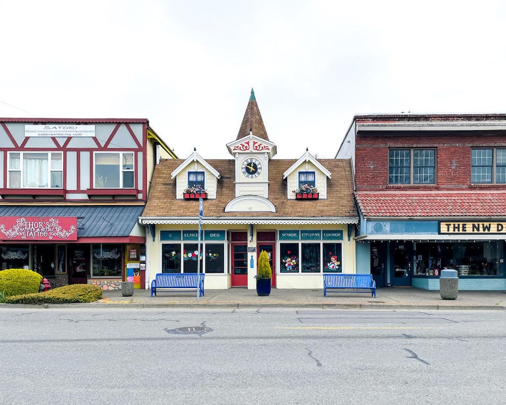 A small European town on an island called Poulsbo that is one of the best day trips from Seattle.