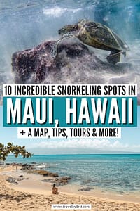 10 Best Snorkeling Spots in Maui (+ Map & Tips)