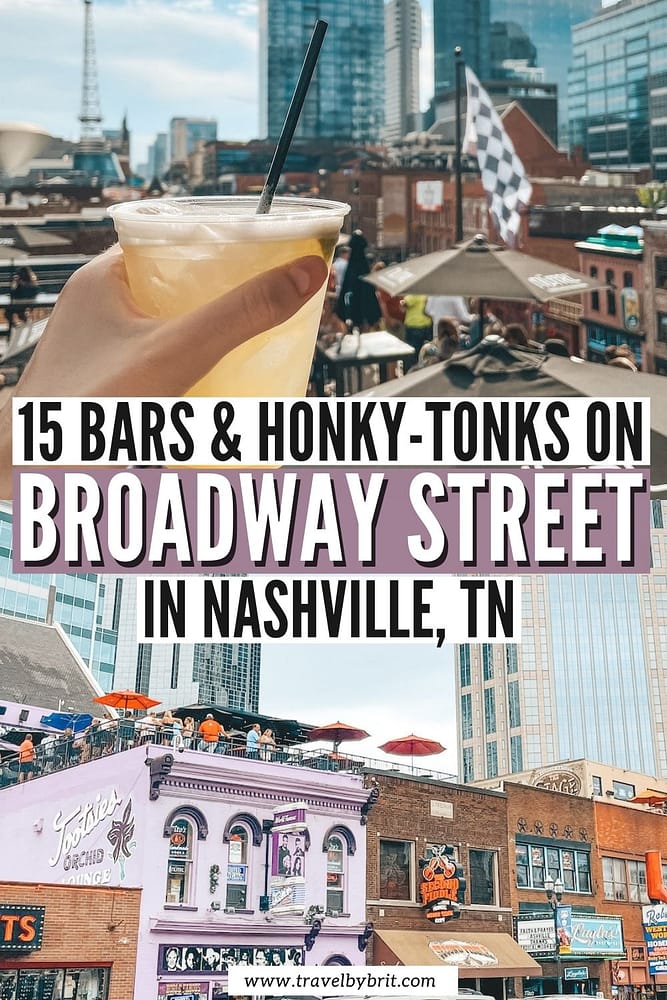 15 Famous Bars in Nashville on Broadway Street