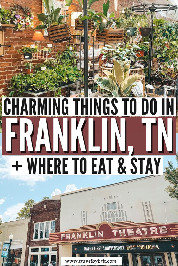 Franklin Tn To Nashville Tn