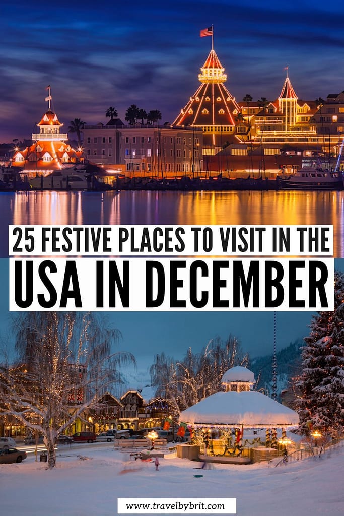 good places to visit in usa in december