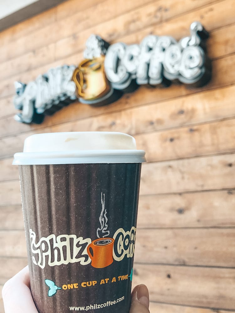 Things to Do in Huntington Beach - Philz Coffee - Travel by Brit