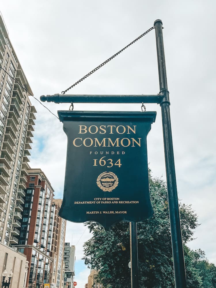 Tips for Walking the Freedom Trail in Boston - Travel by Brit - Boston Common