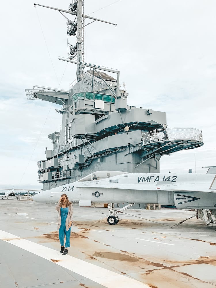 Savannah vs. Charleston: Patriot's Point USS Yorktown Aircraft Carrier