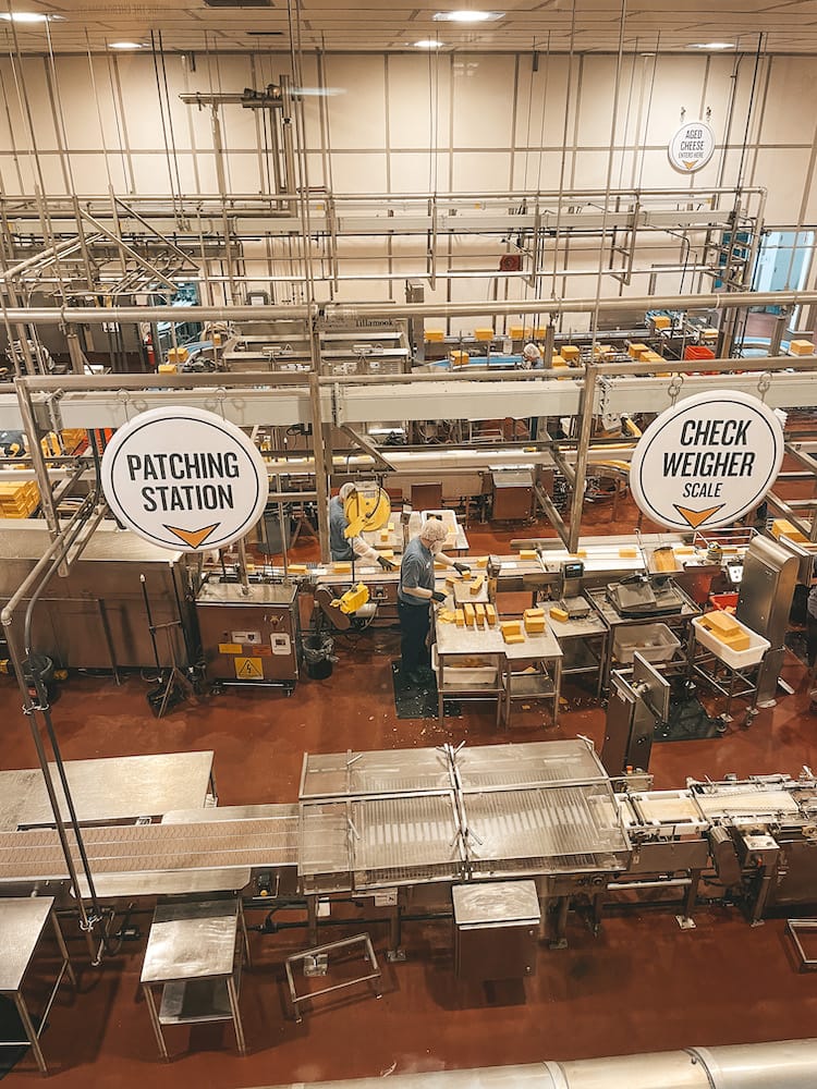 tillamook cheese factory tour