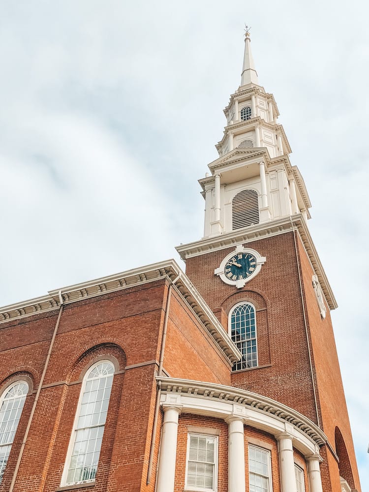 Tips for Walking the Freedom Trail in Boston - Travel by Brit - Park Street Church