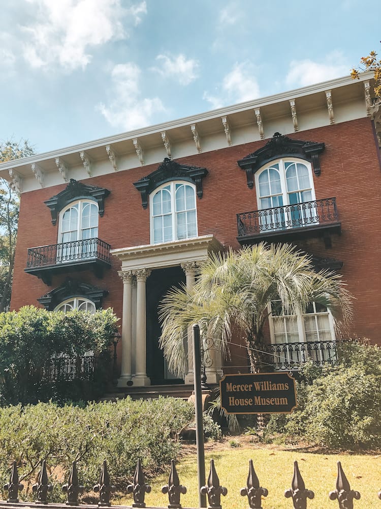 Savannah vs. Charleston: Historic Mercer Williams House in Savannah