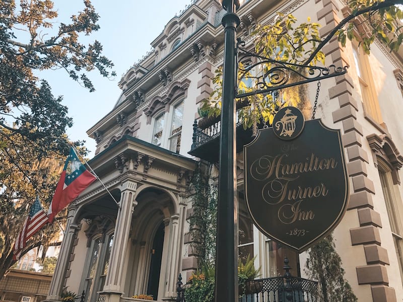 Haunted Savannah Locations - The Hamilton-Turner Inn - Travel by Brit